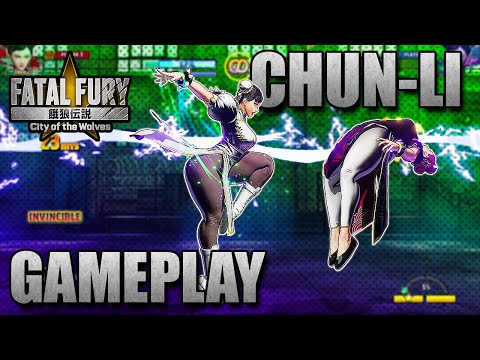 Chun li: Player vs Lv.5 CPU Matches.