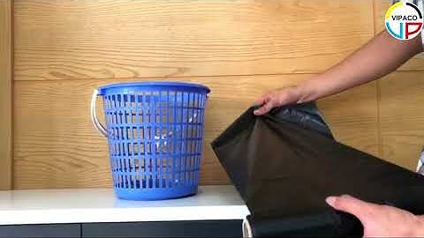 Túi đựng rác tự hủy của Vipaco