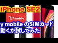 【SIMカード検証】y mobileのSIMがiPhone SE2で動くか試してみた