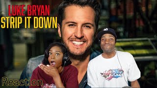First Time Hearing Luke Bryan - “Strip It Down” Reaction | Asia and BJ