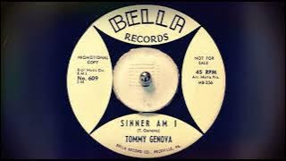 DOO WOP Tommy Genova - Sinner Am I (1962)