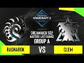 SC2 - RagnaroK vs. Clem - DH SC2 Masters 2020: Last Chance 2021 - Group A