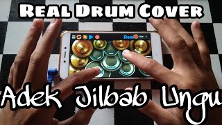 Adek jilbab ungu -  Real Drum Cover