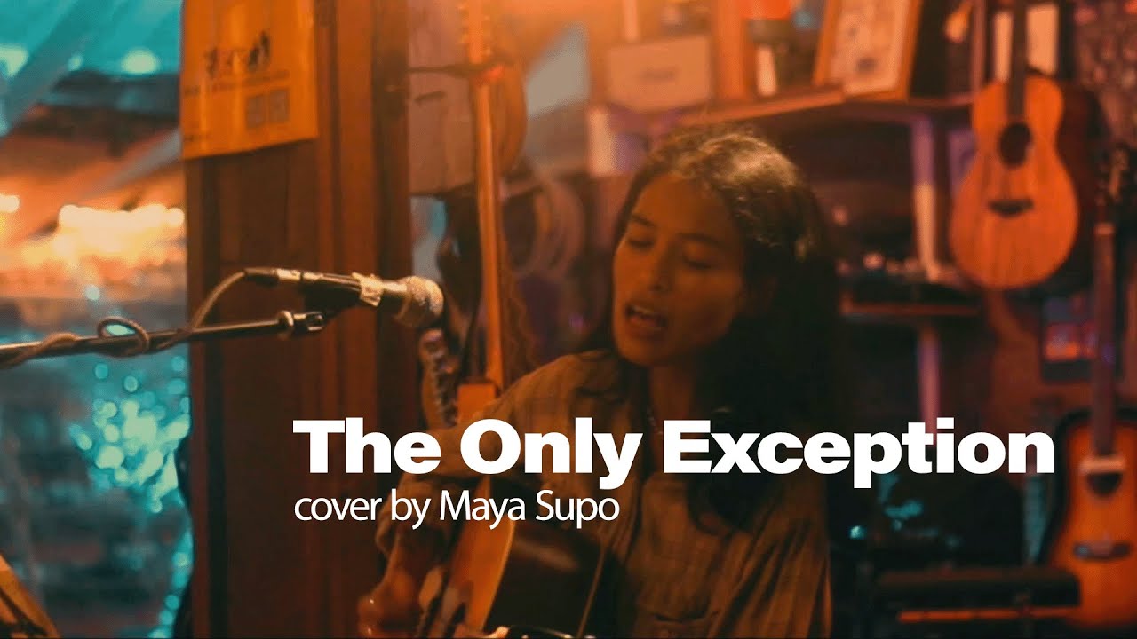 The Only Exception - Paramore (Cover by Maya Supo) | Live at Jazz House Pai
