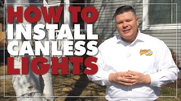 How to Install Canless Recessed Lighting