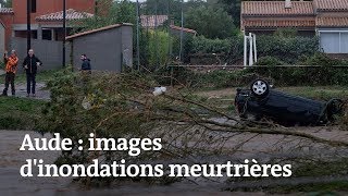 Dans l'Aude, les inondations sont meurtrières