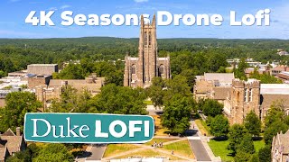 Duke University Campus 4K Drone Tour Lofi Mix Beats Music to Work Study