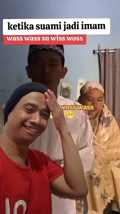 Ngeri  Suami Jadi Imam Bikin Pusing Istri Wkwkwk #ngaka #funny #lucu #komedi #hiburan