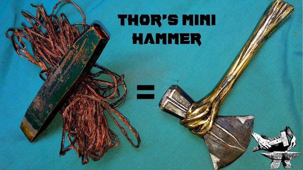 4K DIY VIDEO Blacksmith Working - Avengers Endgame - Making Thor ...