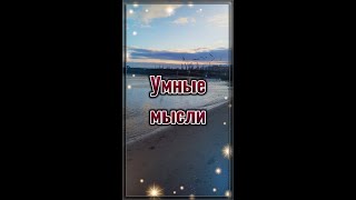 УМНЫЕ МЫСЛИ... 💯 Цитаты со смыслом. 💯 Мудрые слова. 💯 Правда. #shorts