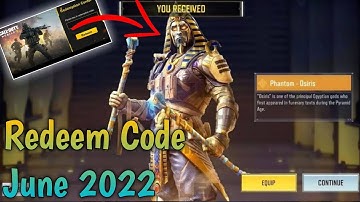June 17 2022 Codm Redeem Code | Call Of Duty Mobile Redeem Code | Today Redeem Code Codm | Codm Code