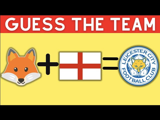 FOOTBALL TEAM Emoji Quiz