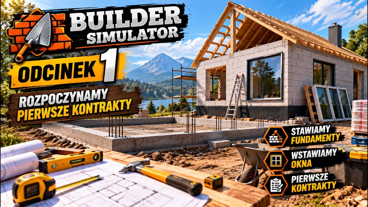 Free Building Simulator Builder Simulator - Zaczynamy pierwsze kontrakty! - YouTube