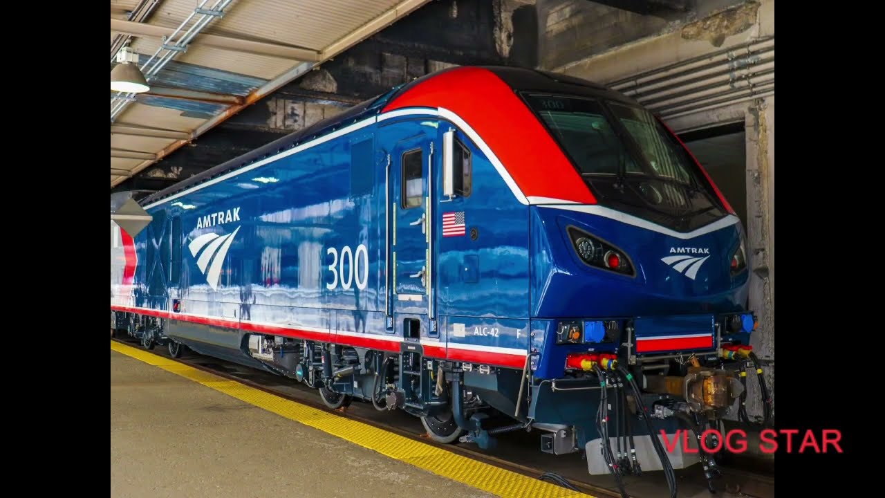 Новый поезд расстояние. Siemens Charger Amtrak. ALC 42 locomotive. Siemens ACS-64. Siemens Venture via Rail.