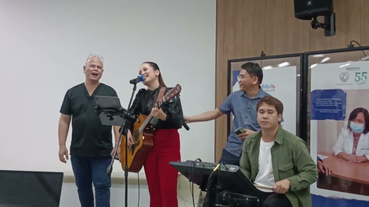 A-Ha and Take on Me|Cover by Roel Tolentino, Rene Filarca and Lirah Bermudez Manila Philippines