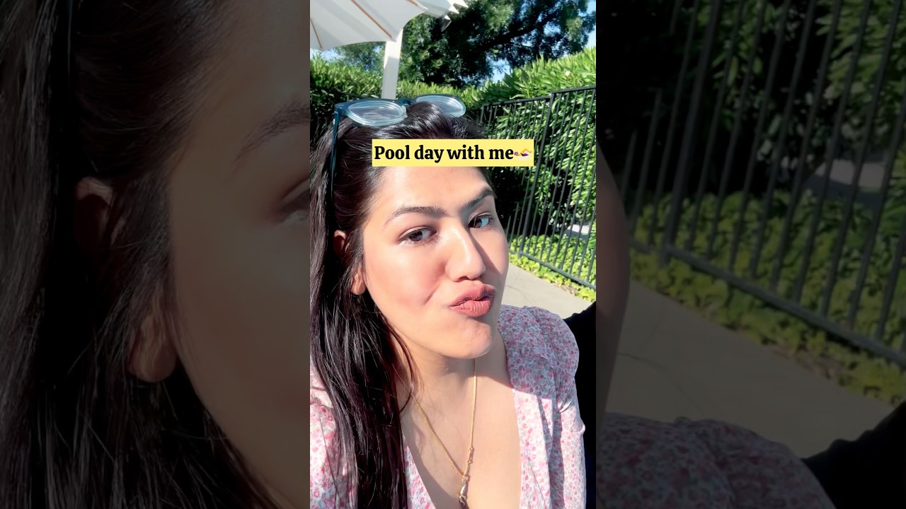 Summers are for pool days🌸