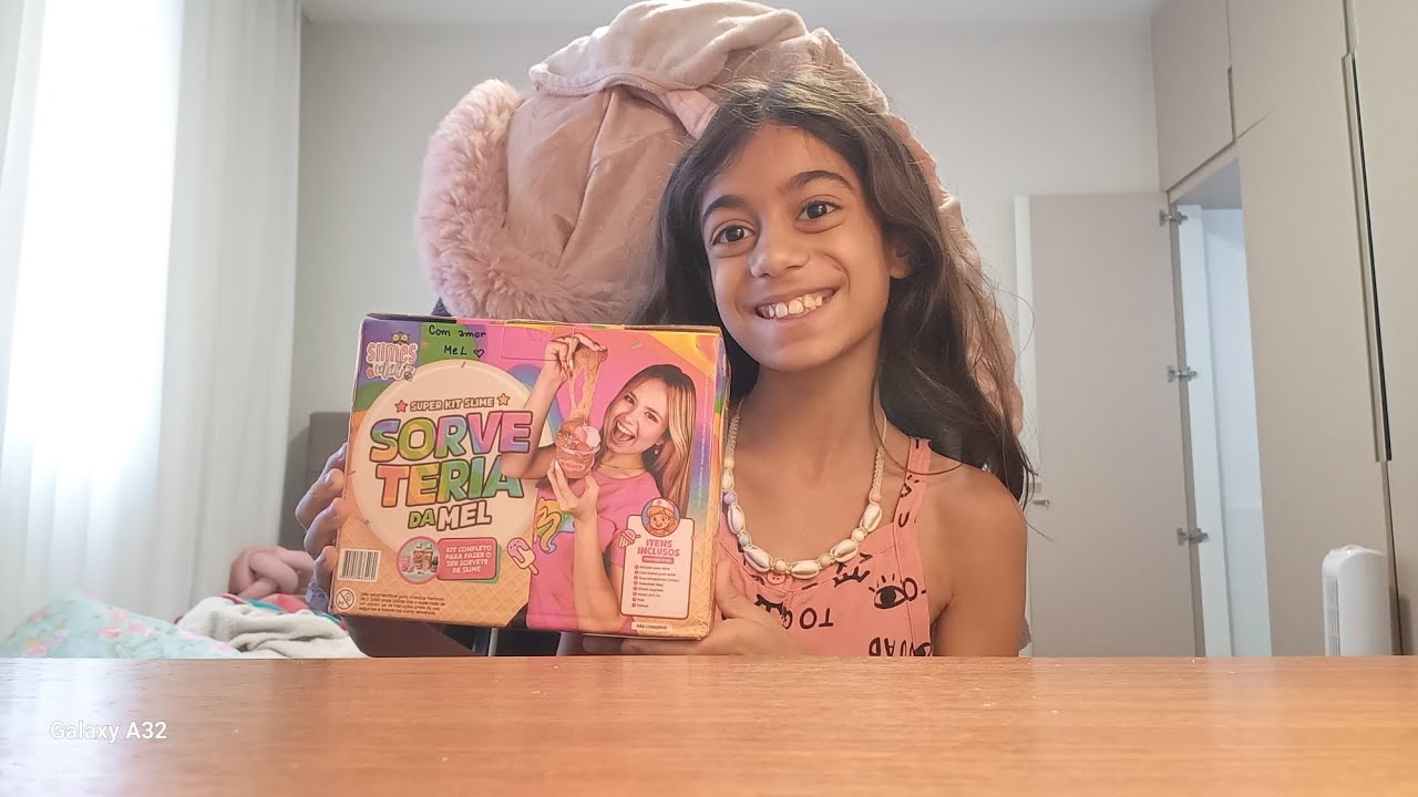 KIT SORVETERIA DE SLIME DA MEL 🍦 | BRINCADEIRA COLORIDA E DIVERTIDA 