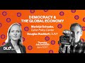 Democracy & The Global Economy (Marietje Schaake & Douglas Rushkoff) | DLD Sync