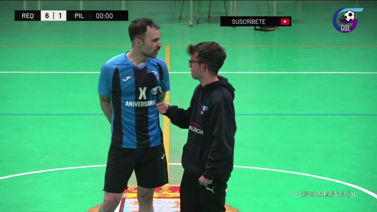 ENTREVISTAS FUTSAL PREFERENTE Castillo Requena 6-1 SD COL El Pilar