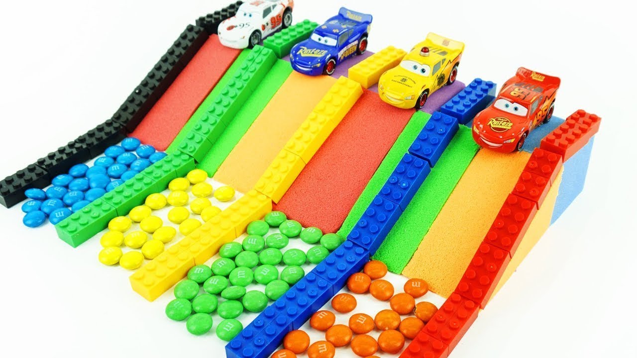 बच्चों की नर्सरी गाया जाता है गीत के लिए रंग काइनेटिक रेत खिलौने कारों संग्रह रेसिंग सीखना