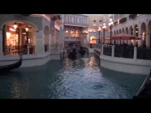 Video: Գոնդոլա զբոսանք Վենետիկյան հյուրանոցում և կազինոյում