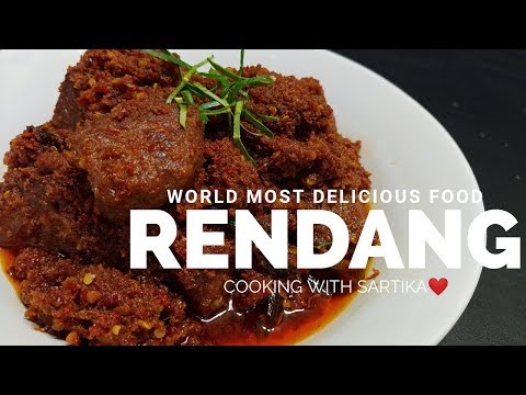 Rahasia Dapur CARA MEMBUAT RENDANG - RESEP RENDANG | WORLD MOST DELICIOUS FOOD Yang Bergizi