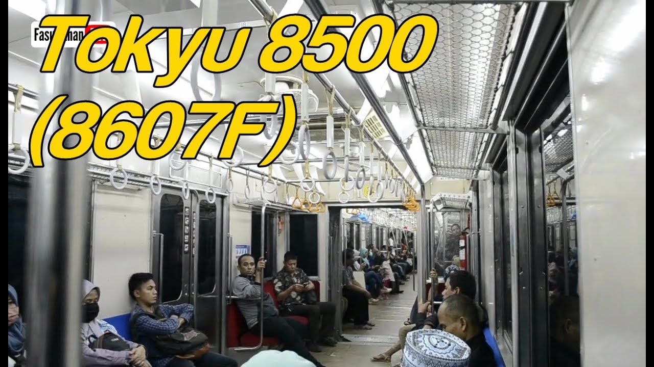 [TRIP] Tokyu 8500 (8607F) in KCI's Loop Line / Brown Line