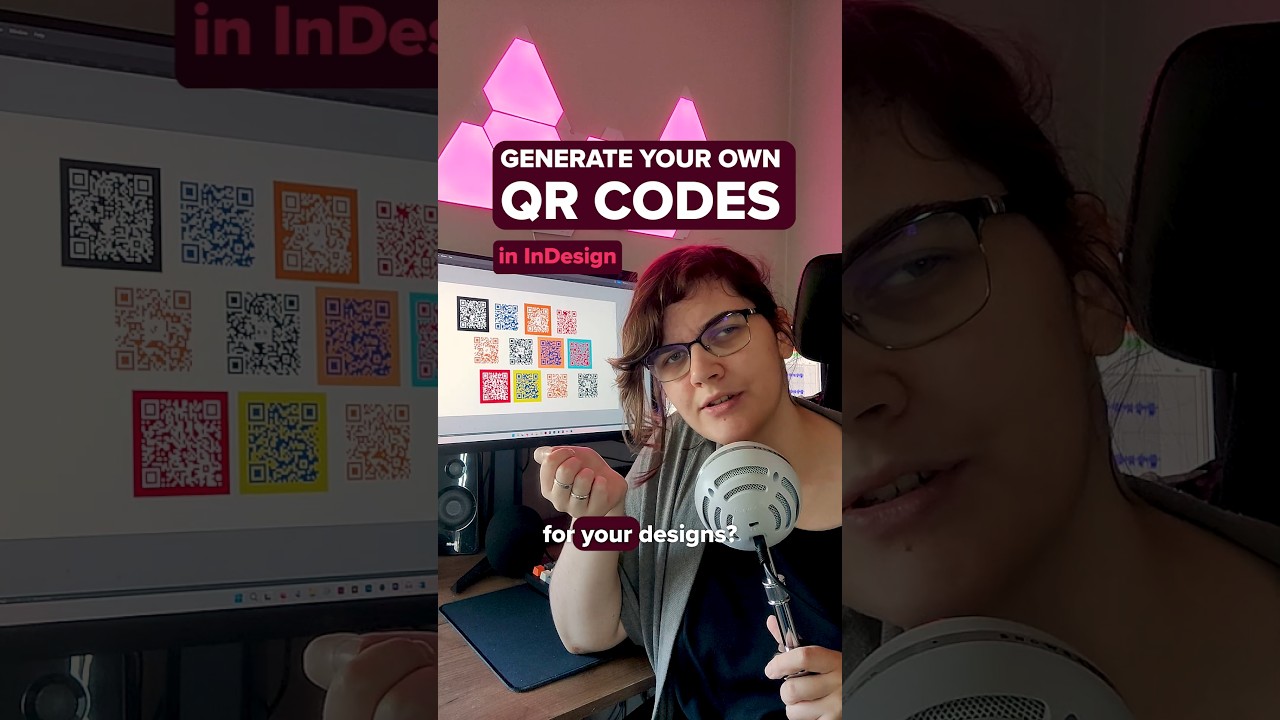 Generate QR codes easily | InDesign Tips 