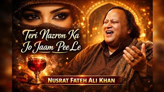 Teri Nazron ka jo Jaam pee le Nusrat Fateh Ali Khan qawwali so beautiful Qawwali and heart touching 