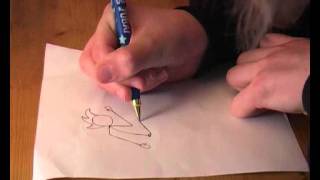 How To Draw Fancy Pants In Running Position