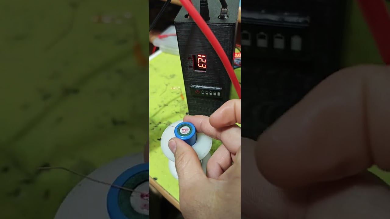 как приварить медь к 21700 тесла (tesla) точечной сваркой.