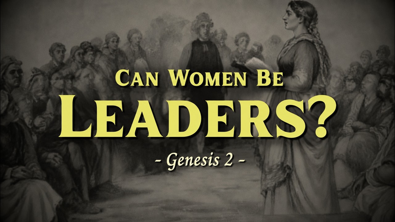 19. Genesis 2: Can Women Be Leaders of Men? (Egalitarianism, Part 2) - 5/27/26