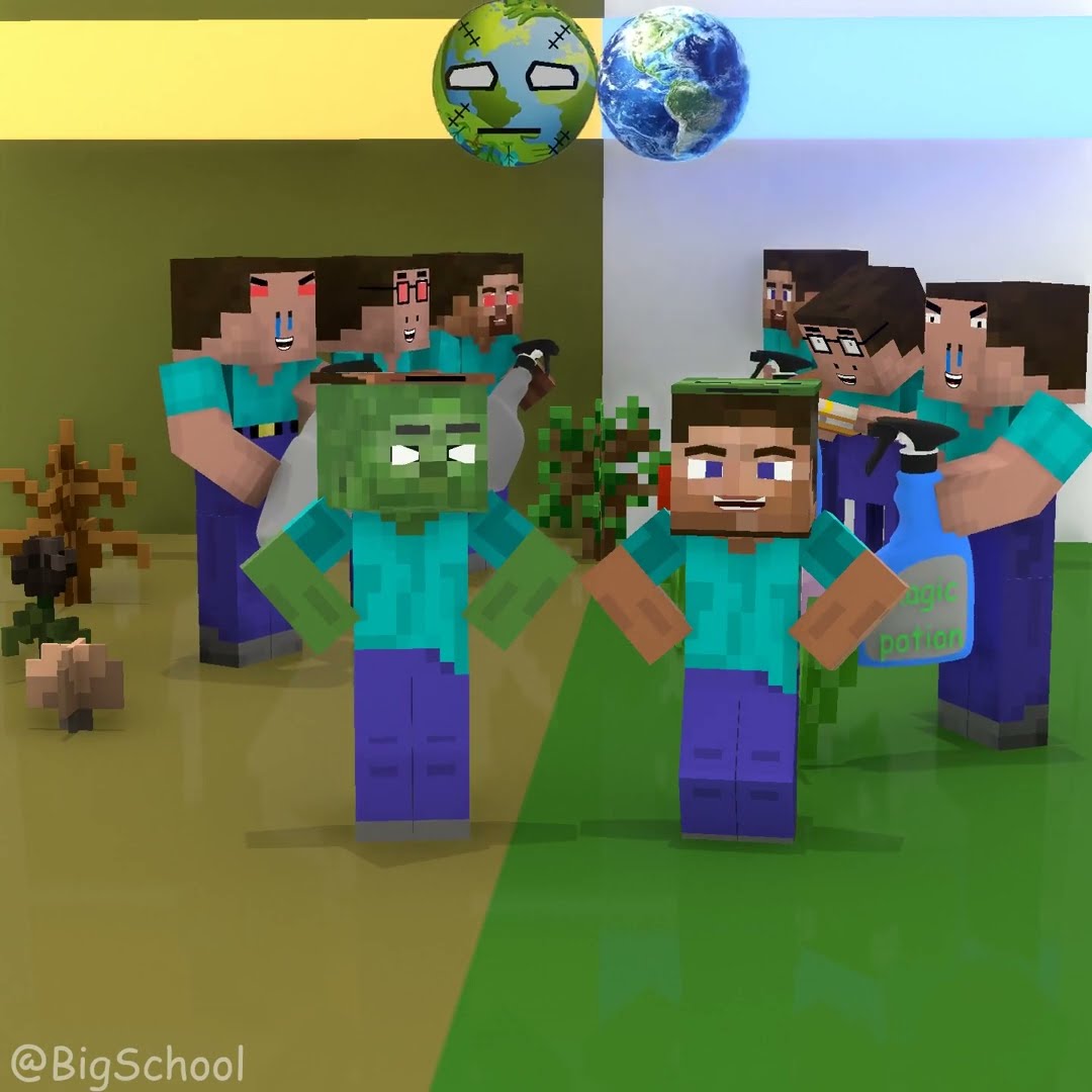 Poi-Poi-Poi-Poi-Poi-Poi-Po-Pi!! | Zombie Boy vs. Steve ??