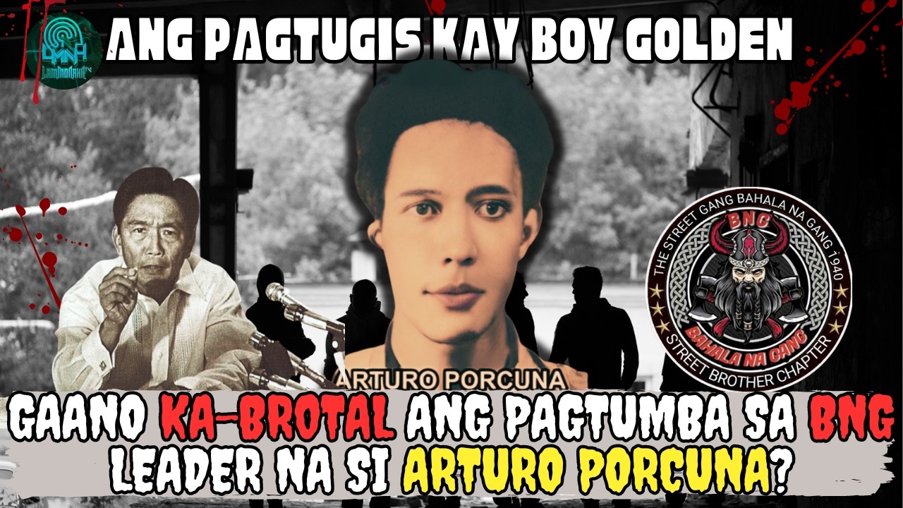 GAANO KA-BR0TAL ANG PAGTUMBA SA BAHALA NA GANG LEADER NA SI ARTURO PORCUNA ALYAS BOY GOLDEN