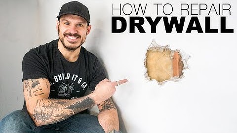 How to Repair Drywall