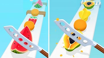 Perfect Slices! Very Satisfying and Relaxing ASMR Slicing Gameplay Video