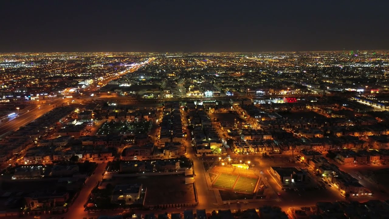 RAMADAN DAY 1 - RIYADH FROM DRONE  - AERIALS BY BARTOSH
