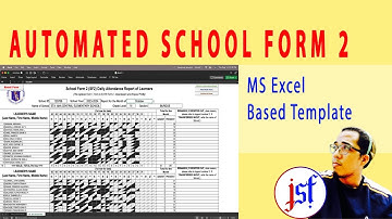 Automated School Form 2 (SF 2) : Daily Attendance Report of Learners for SY 2023-2024