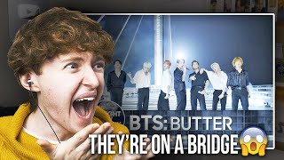 THEY'RE ON A BRIDGE?! (BTS 'Butter' Live on Tonight Show Starring Jimmy Fallon | Reaction)