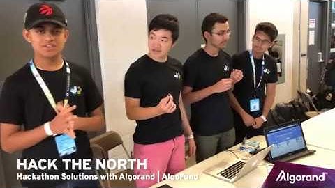 AlgoFund | Building on Algorand at Hack The North