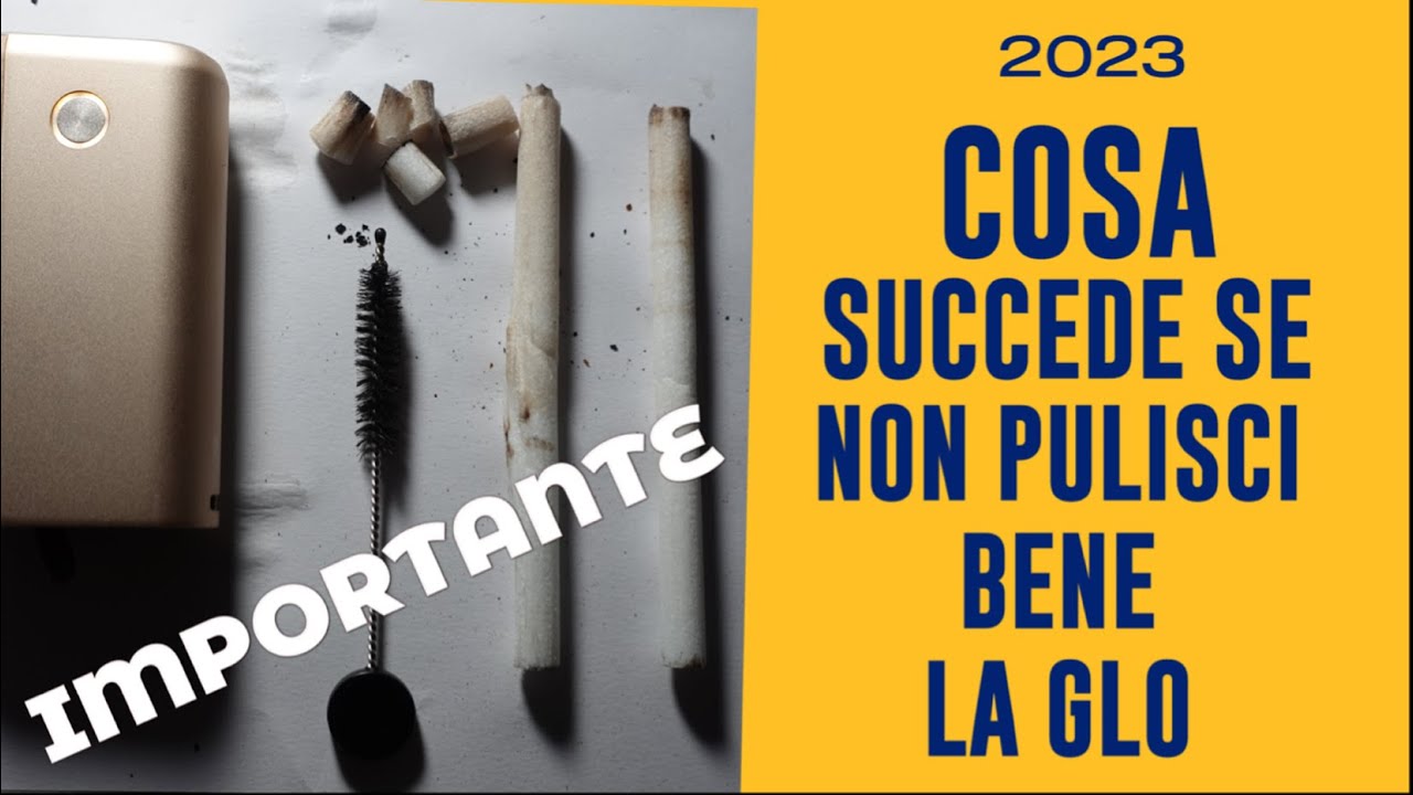 ECCO COSA SUCCEDE SE NON PULISCI BENE LA TUA GLO HYPER - VUOI INALARE  QUESTO? PULIZIA ACCURATA 2023 