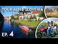 Ep 4 - LUBIANA - Tour delle Alpi e Slovenia in moto - Il Video Racconto