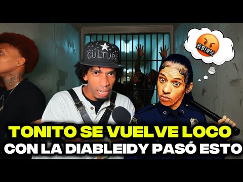 TONITO se vuelve loco con la DIABLEIDY y se pone rápido a tirar botella corre corre
