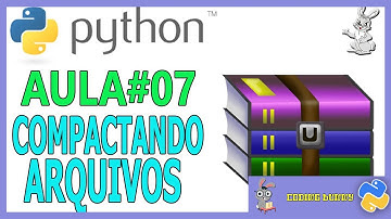 PYTHON #7 - Compactando Arquivos   "RAR,  ZIP"