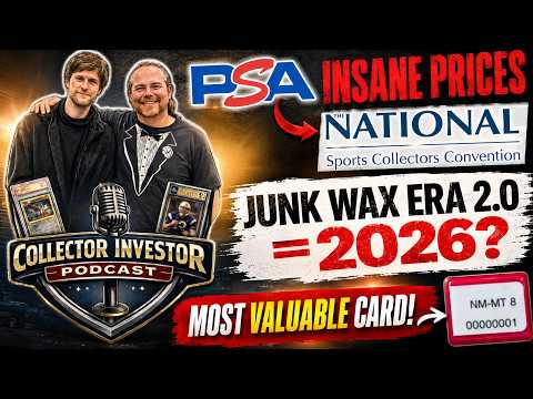 PSA's INSANE National Prices 🚨.... Is This Junk Wax Era 2.0?