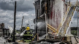 ROSEBUD MINING FIRE - OVERHAUL WALKTHROUGH - S. BUFFALO TWP., PA.