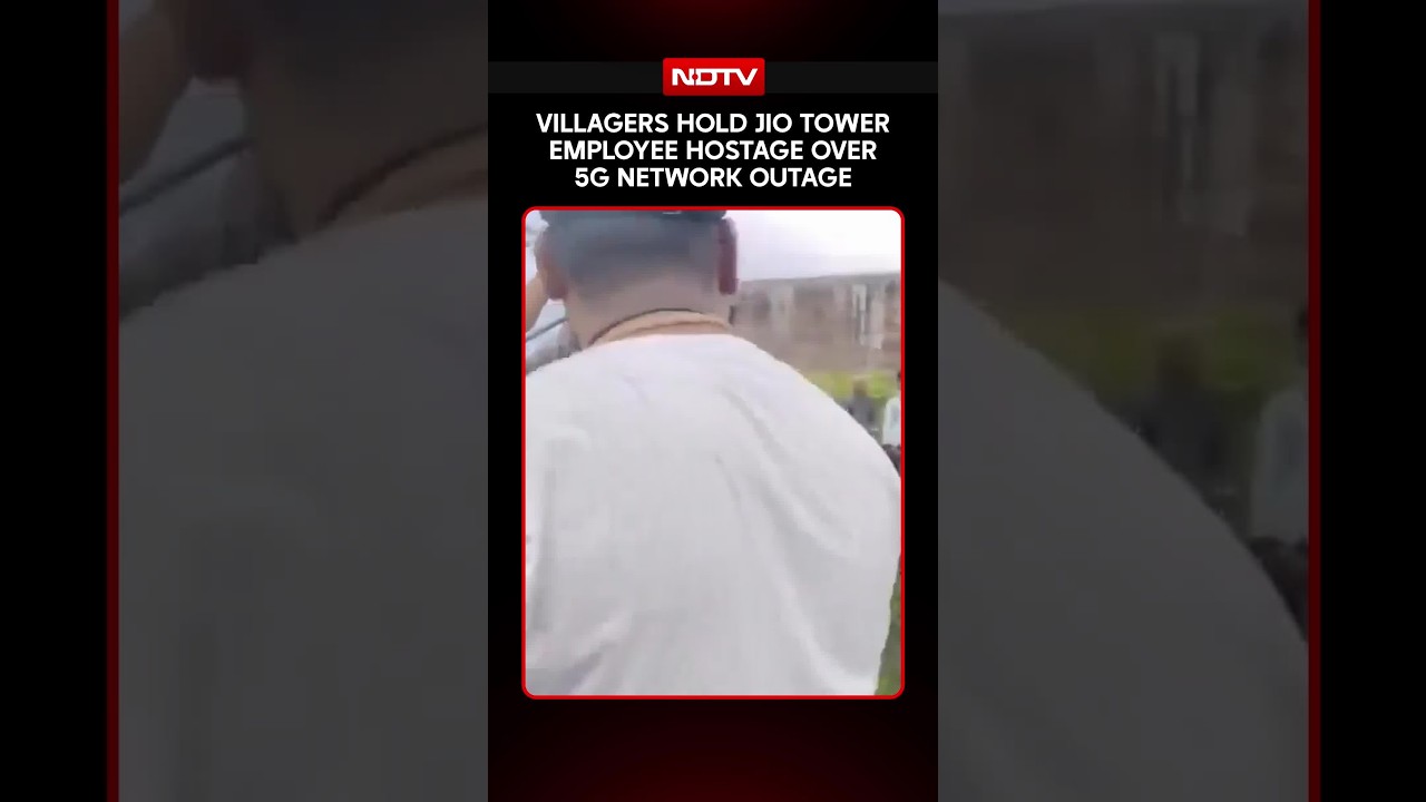 Villagers Hold Jio Tower Employee Hostage Over 5G Network Outage