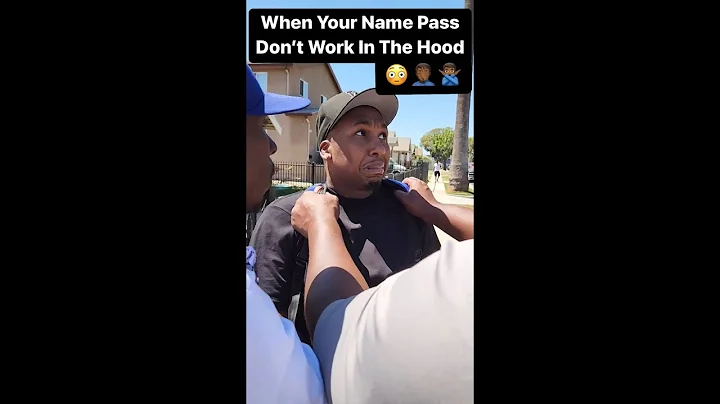 When Your Name Pass Dont Work In The Hood w/ BiggJ...