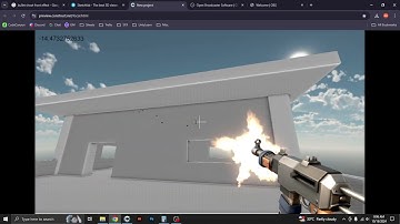 3D FPS prototype v2 in Construct 3 by Azeemdreamsdesigner #construct3 #subscribenow #softwere