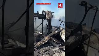 Massive Blaze Engulfs Structures in Southern California
